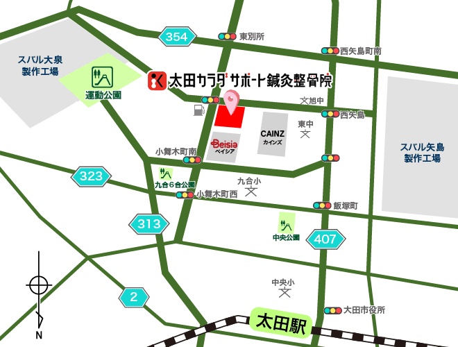 簡略マップ